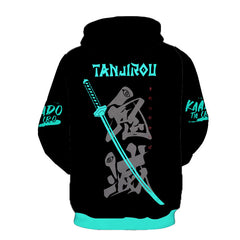 Unisex Anime 3D Printed Tanjirou Cosplay Hoodie