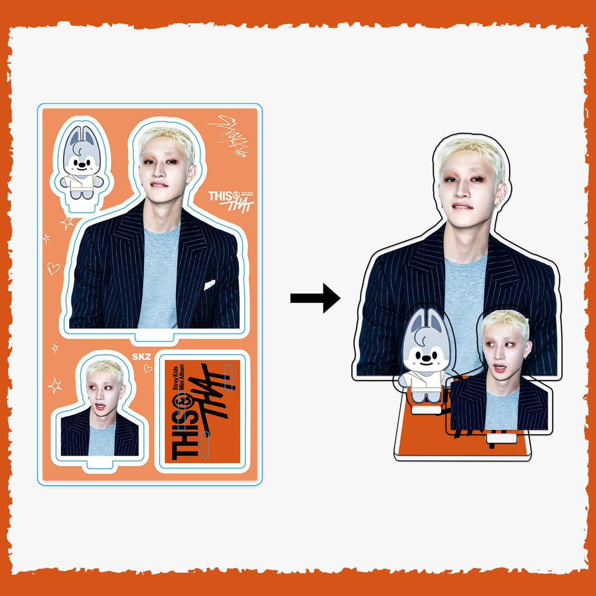 SKZ THIS&THAT Acrylic Stopper Ornament