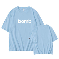 KPOP Album Bomb Round Neck Short-sleeved T-shirt
