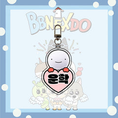KPOP Transparent Cartoon Acrylic Keychain