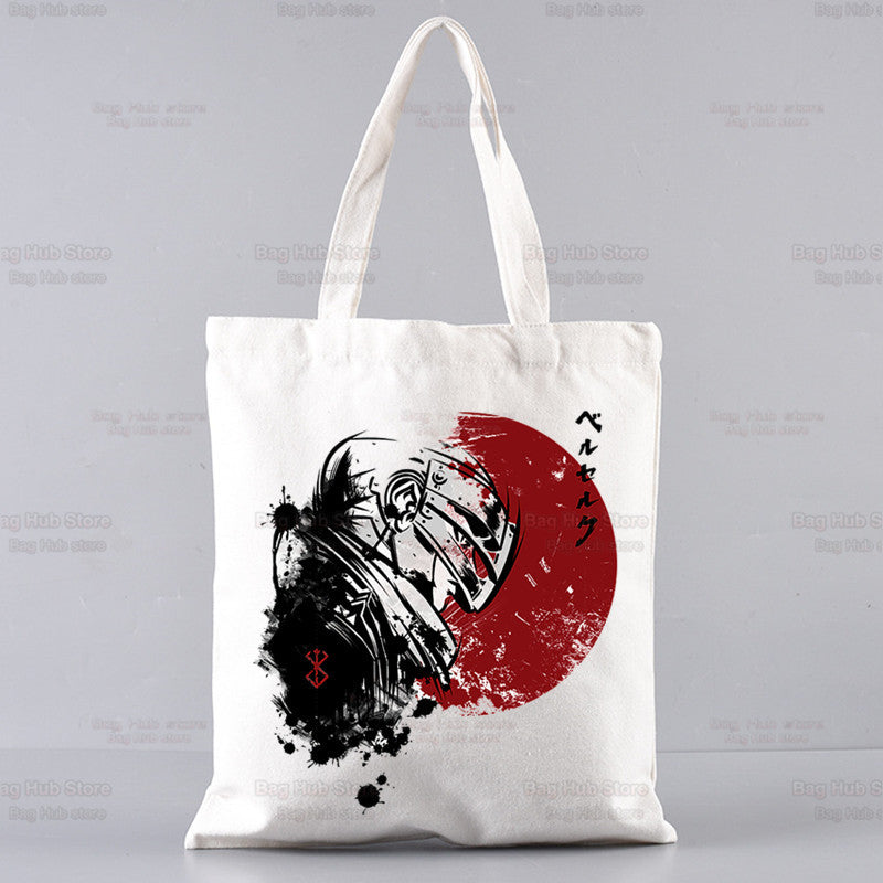 Guts Anime Printed Canvas Tote Bag