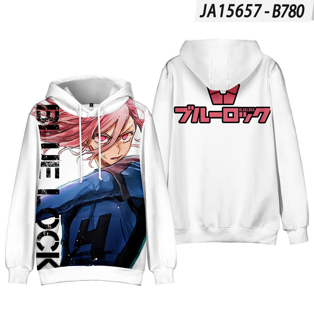 Trendy Anime Digital Print Cosplay Hoodie