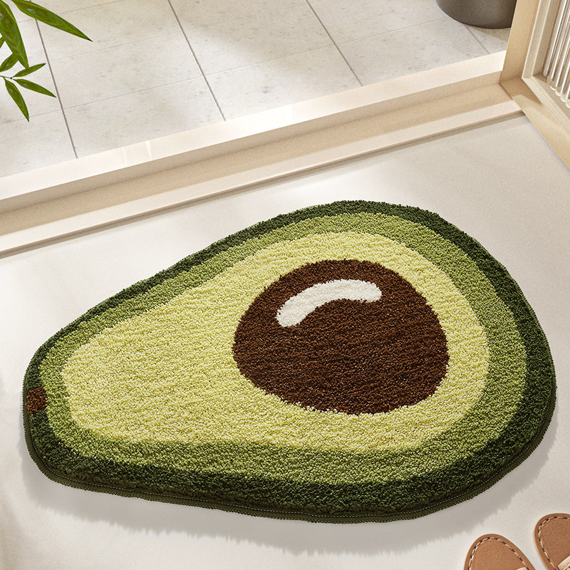 Fresh Fruit Bathroom Door Floor Mat