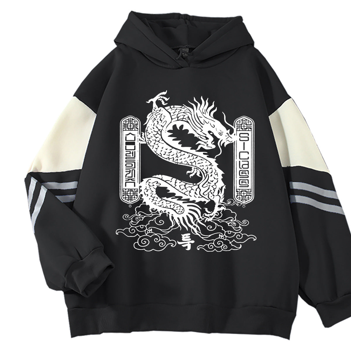 Trendy KPOP LOGO Printed Hoodie Top