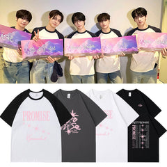 KPOP ACT PROMISE EP2 Printed Cotton T-Shirt