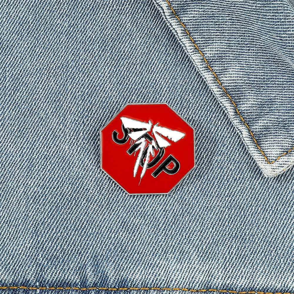 Game Logo Brooch Badge
