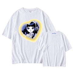 DANIELLE HAERIN HANNI Cotton Short-sleeved T-shirt