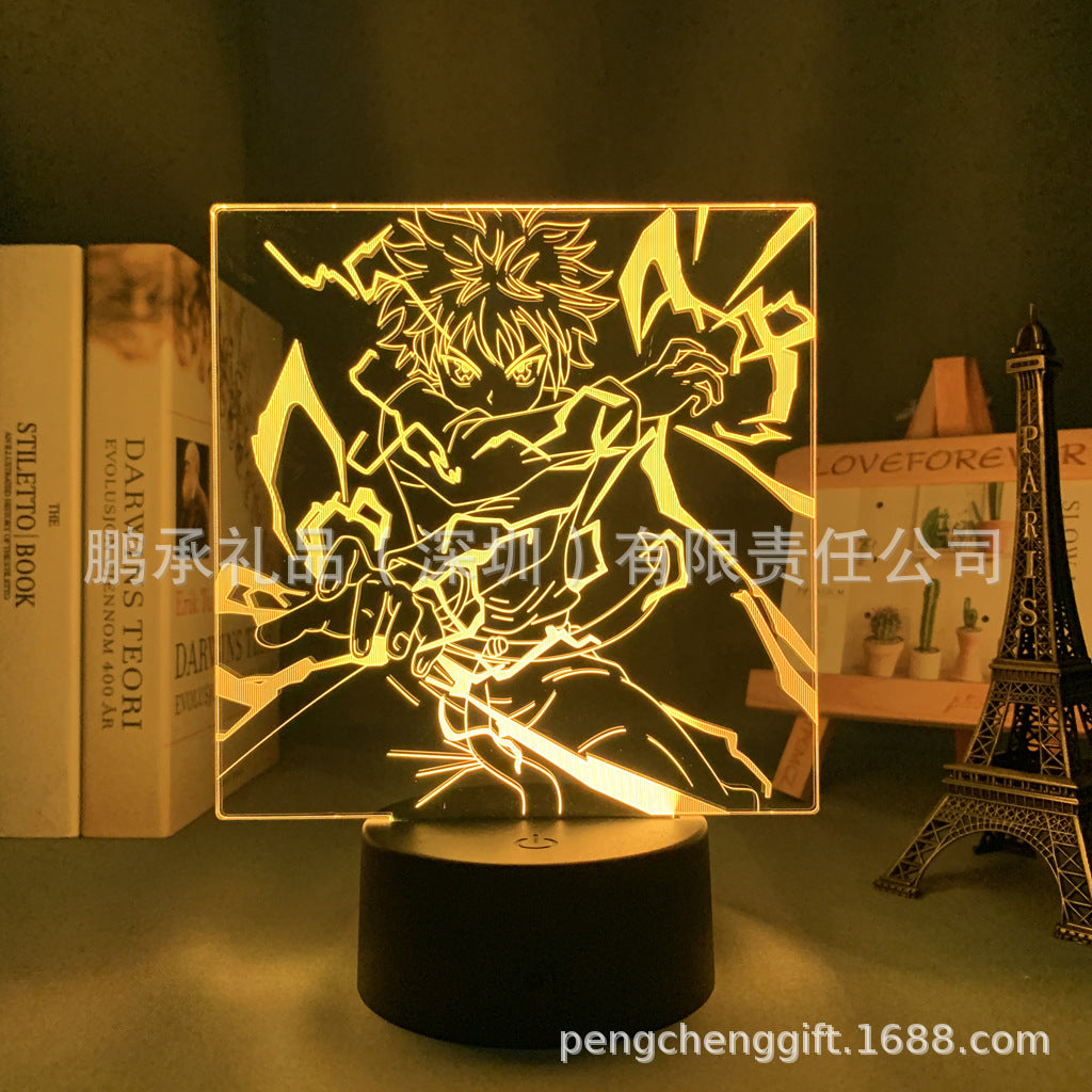 Colorful Anime Touch Remote Night Light