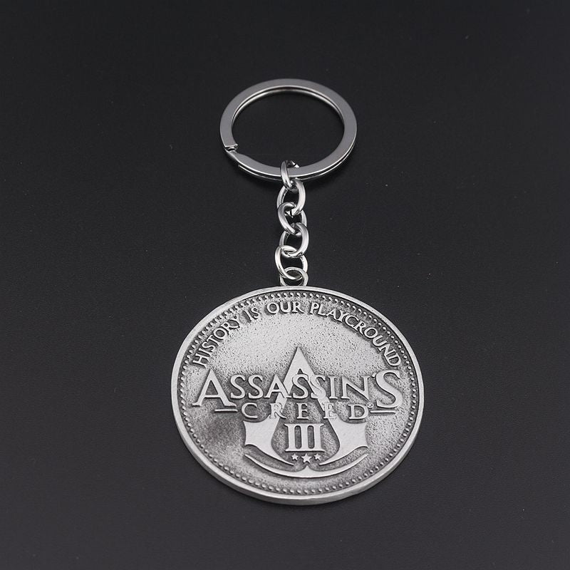 Game Logo Keychain Necklace