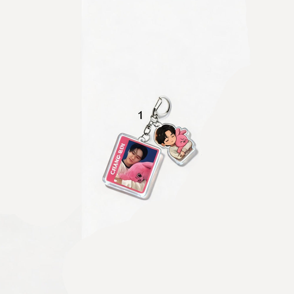 SKZ Han Felix Hyun-Jin Pendant Keychain