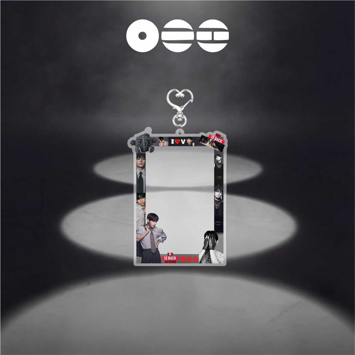 BANGTAN 2.0 Card Holder Keychain