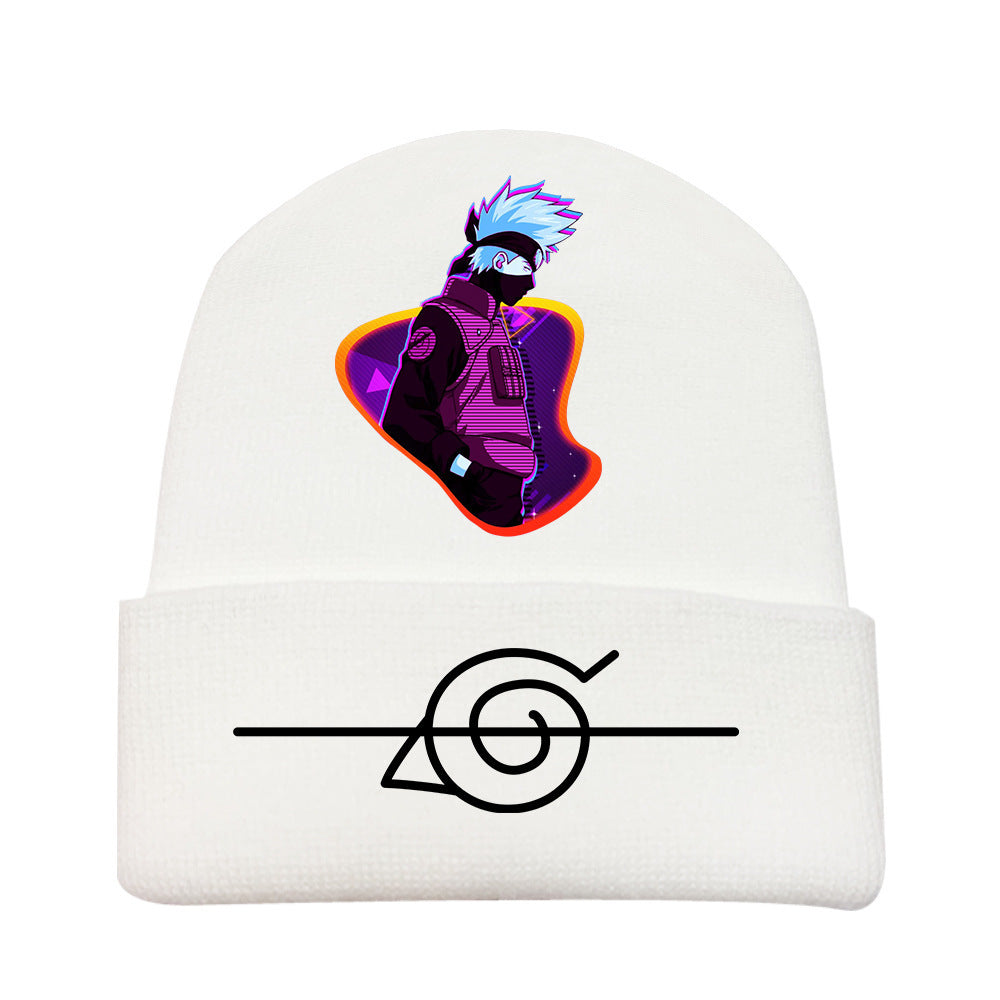 Casual Anime Printed Beanie