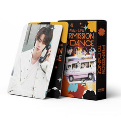 55PCS BTS PERMISSION TO DANCE ON STAGE Photocards