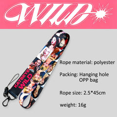 KATSEYE WILD Theme Lanyard