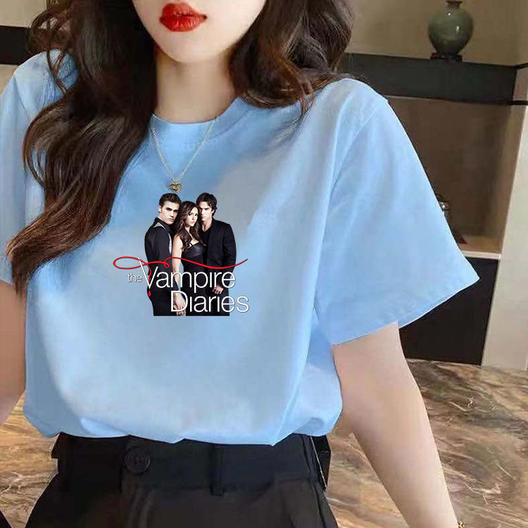 Women's TVD Graphic Cotton T-Shirt