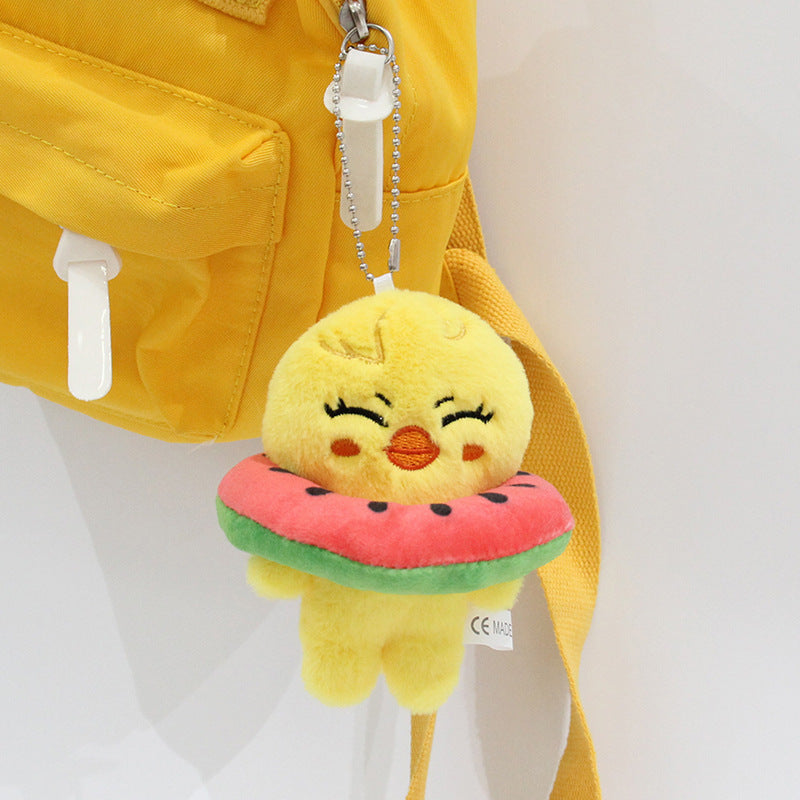Creative KPOP Cartoon Donut Plush Toy Pendant