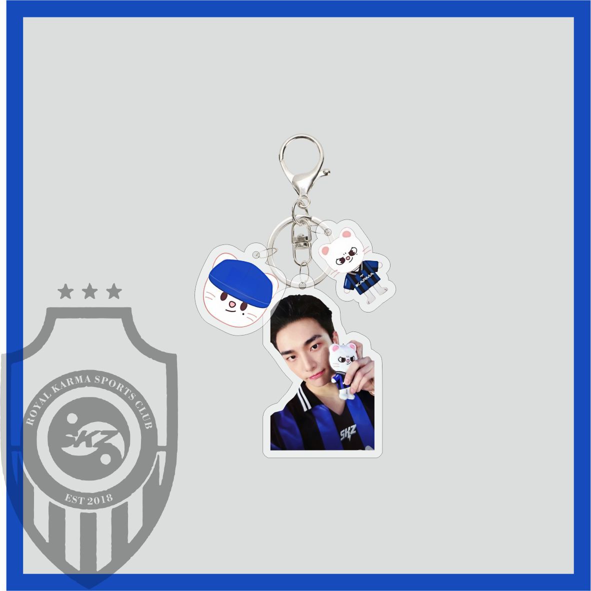 SKZ KARMA Acrylic Keychain Bag Pendant