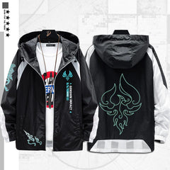 Versatile Game Thin Hooded Sunscreen Jacket