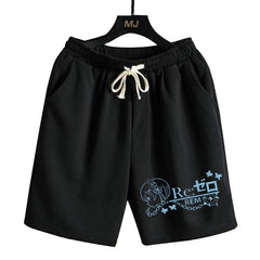 Casual Rem Anime Cos Summer Shorts