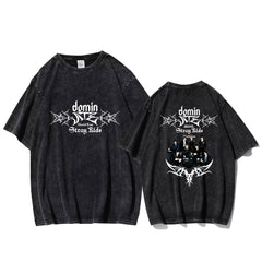 Retro KPOP ATE Washed T-shirt