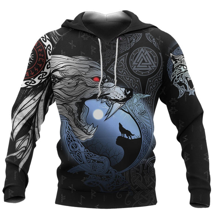 Cool Men's Game 3D Cosplay Hoodie