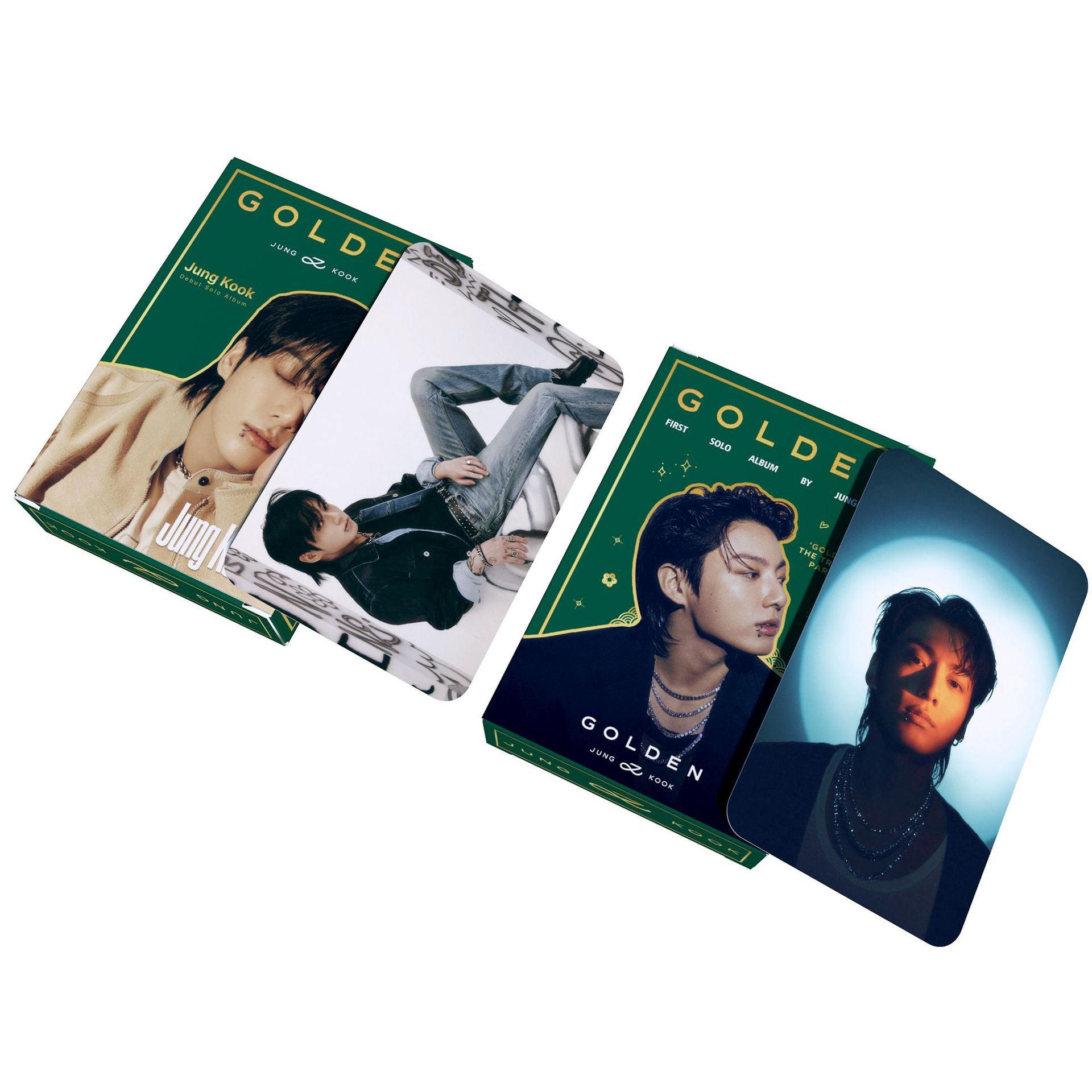 Golden Album Photocards First Solo Album Photo Cards Kpop Lomo Card Set