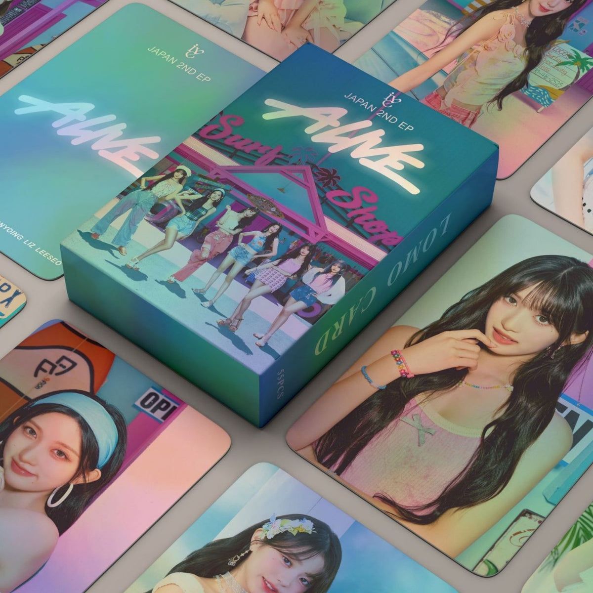 55 IVE ALIVE Laser Photocards