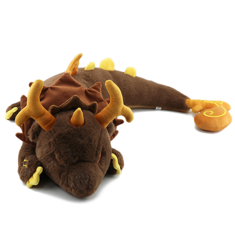 Cute Game Zhongli Dragon Pillow Plush Toys