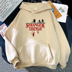 Unisex Tv Logo Printed Pullover Hoodie