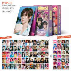 RIIZE "Sunburst" Photocards + Stickers (92pcs)