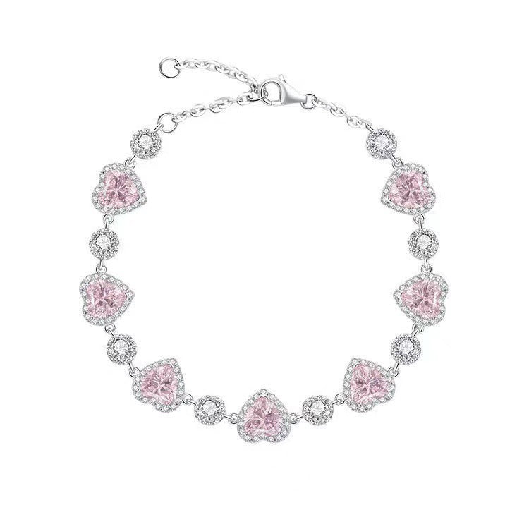 Charming Lady Heart Bracelet