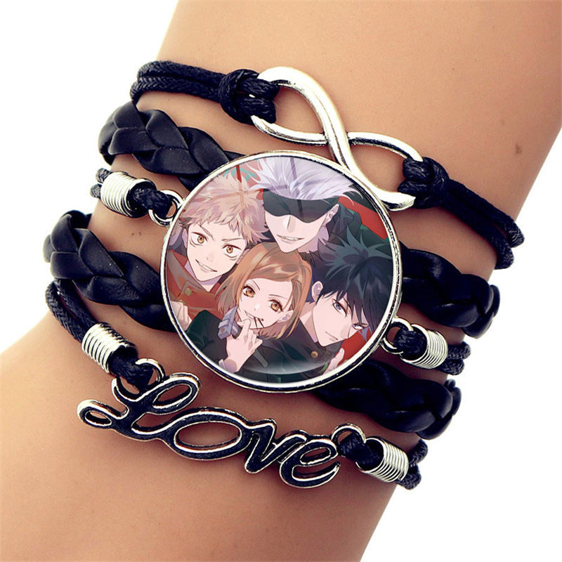 Casual Anime Weaving Multi-layer Bracelet