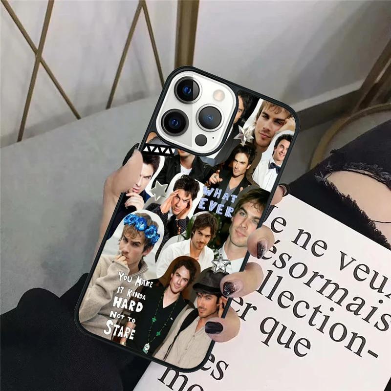 Damon Salvatore Soft IPhone Case