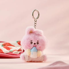 BANGTAN Baby Bottle Plush Doll Keychain