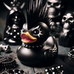 Gothic Death Rock Satan Duck Ornament