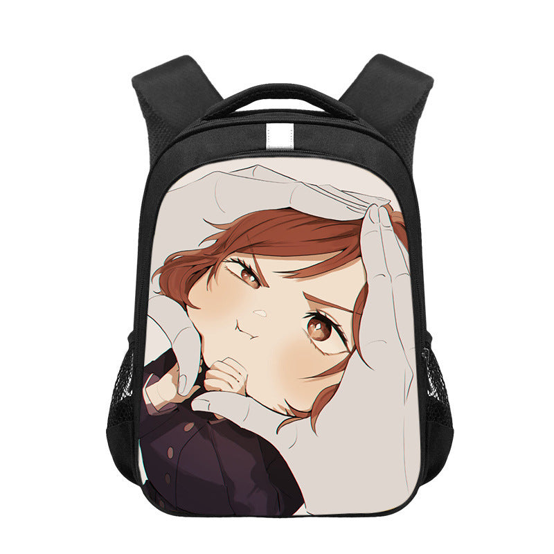 Cute Children's Anime Printed School Backpack