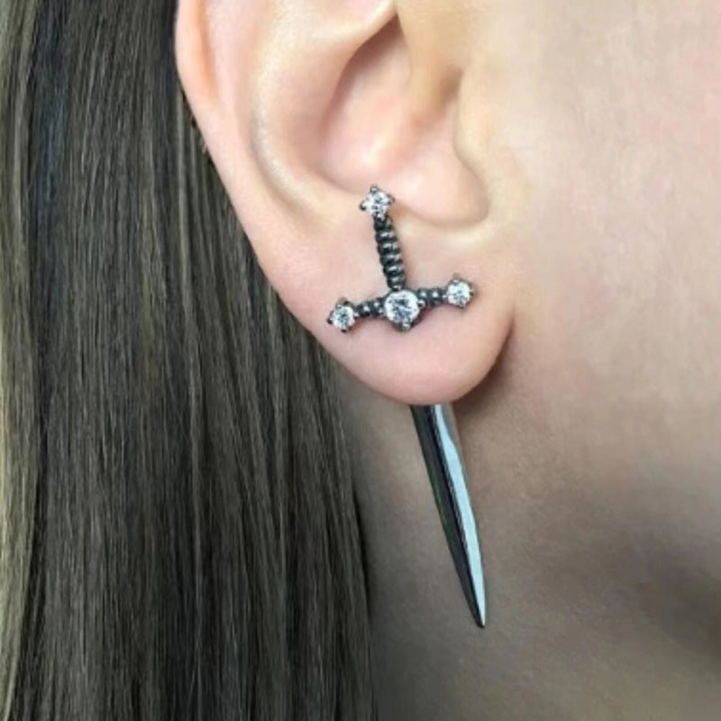 Sword Earrings