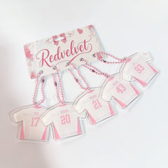 RV 10th Anniversary Jersey Acrylic Keyring Set
