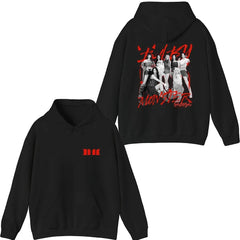 Babymonster Sheesh Pattern Printed Kpop Hoodie