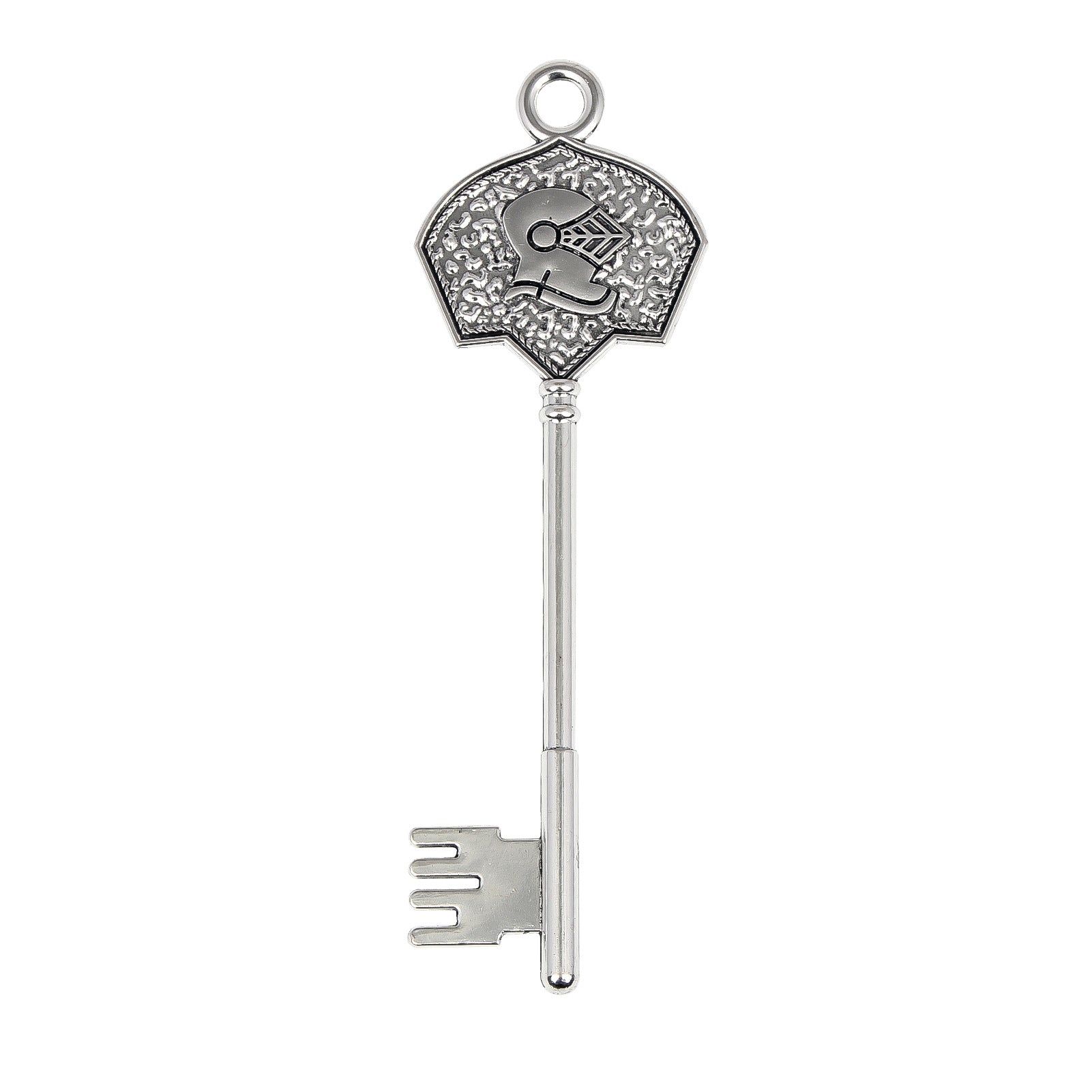Retro Game Key Props Metal Pendant