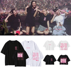 Casual Kpop BORN PINK Short-sleeved T-shirt