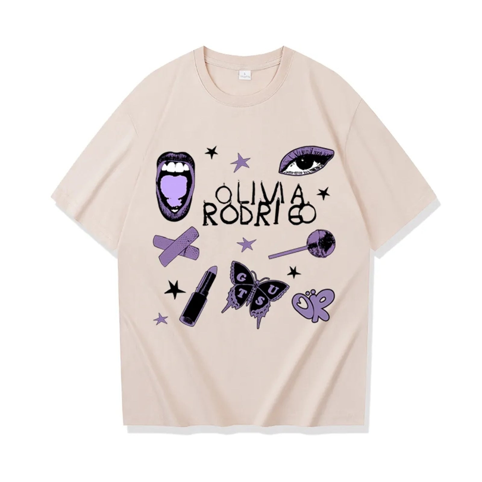 Casual Women's OLIVIA Print Cotton T-shirt