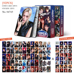 60pcs SKZ RUN IT Photocard Sticker