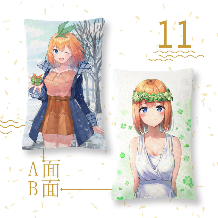 Anime Throw Pillow Cover