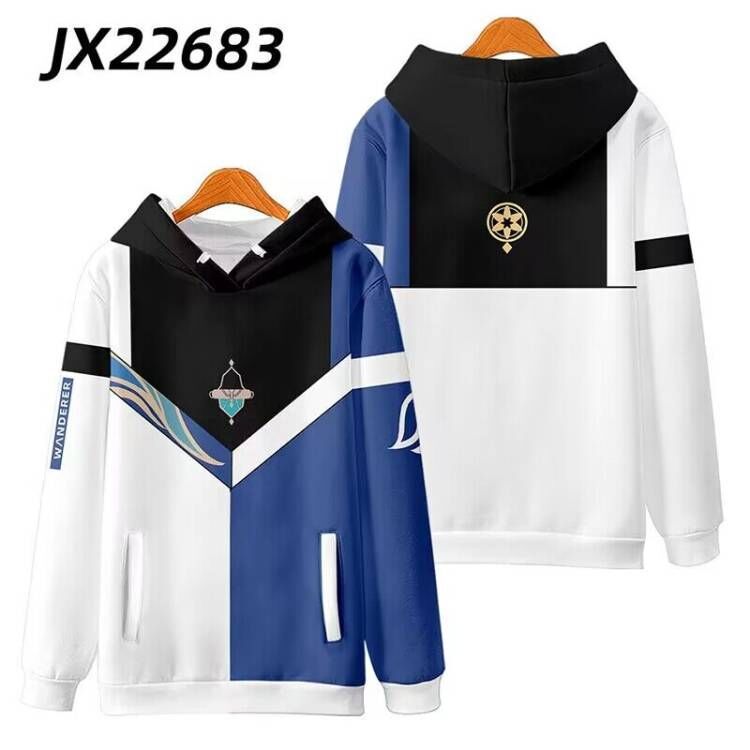 Trendy Game Cos Wanderer Printed Zipper Hoodie