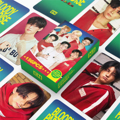EN- Bloody Paradise Photocards + Stickers (156pcs)