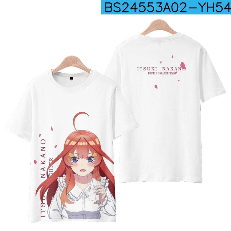 Nakano Anime Short-sleeved Cos T-shirt