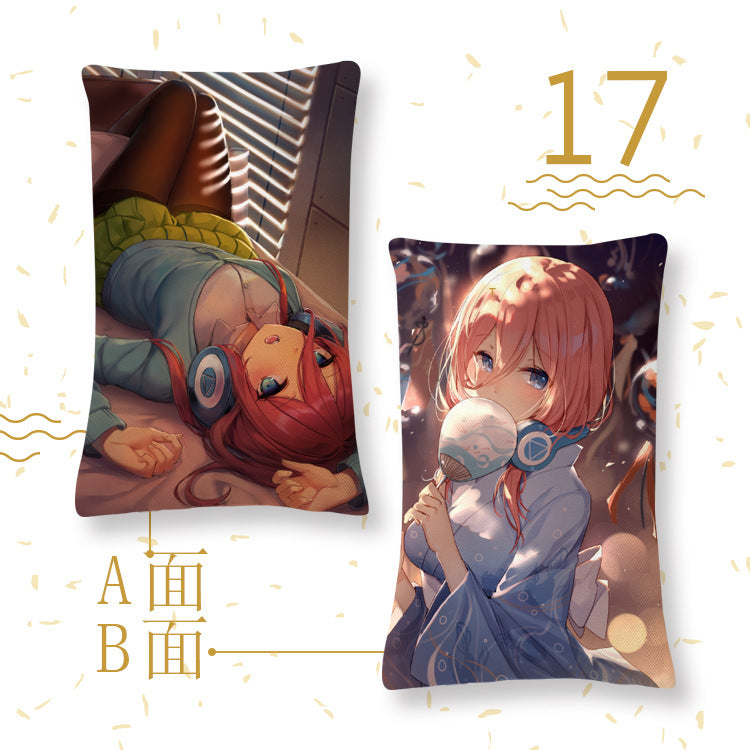 Anime Throw Pillow Cover