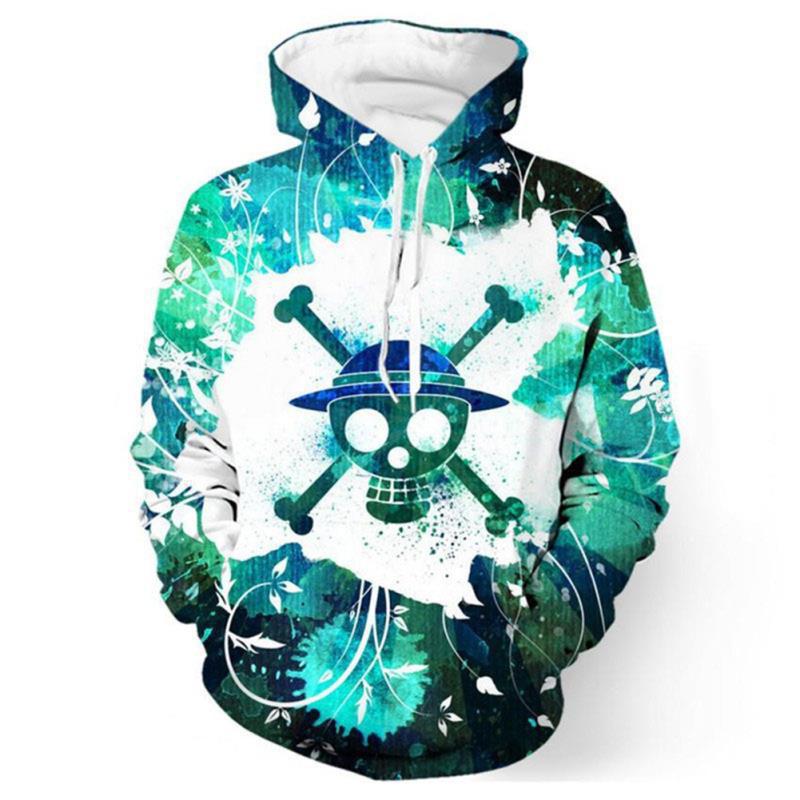 Unisex Cool Digital Printed Cosplay Anime Hoodie