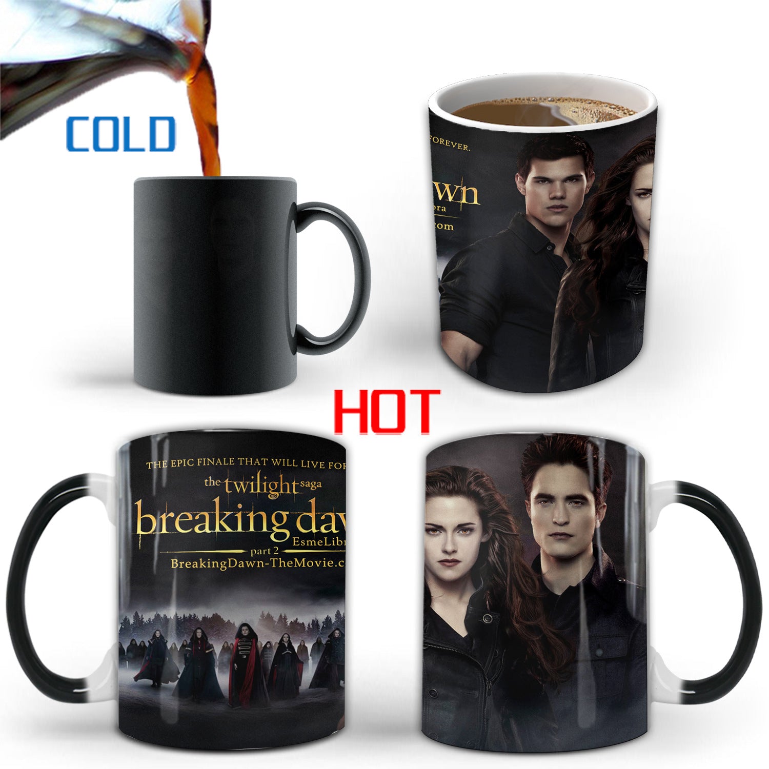Twilight Color-changing Heat-sensitive Mug